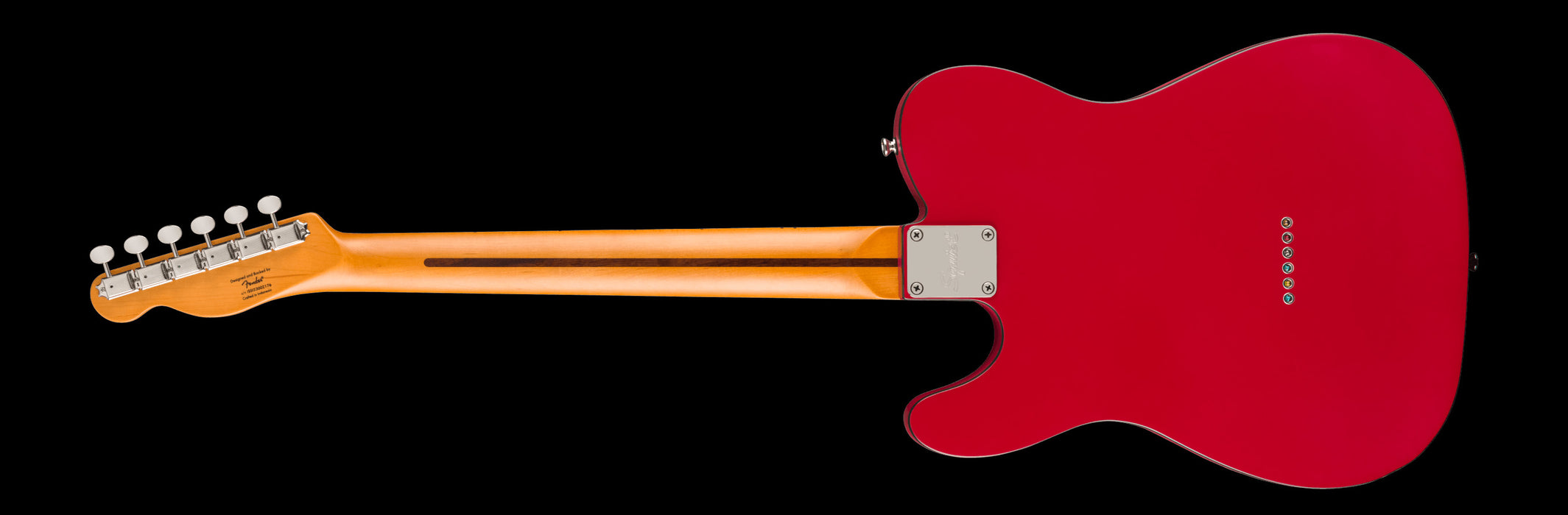 Squier Limited Edition Classic Vibe '60s Custom Telecaster Satin Dakota Red