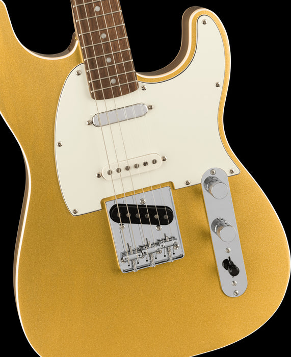 Squier Paranormal Custom Nashville Stratocaster Laurel Fingerboard Parchment Pickguard Aztec Gold