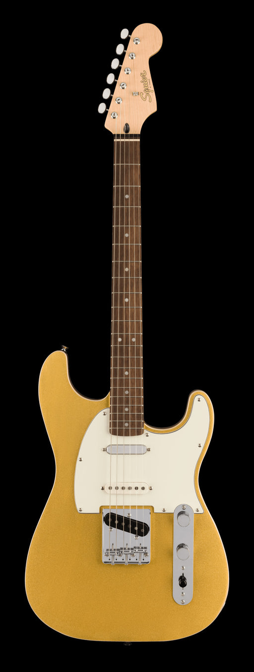 Squier Paranormal Custom Nashville Stratocaster Laurel Fingerboard Parchment Pickguard Aztec Gold