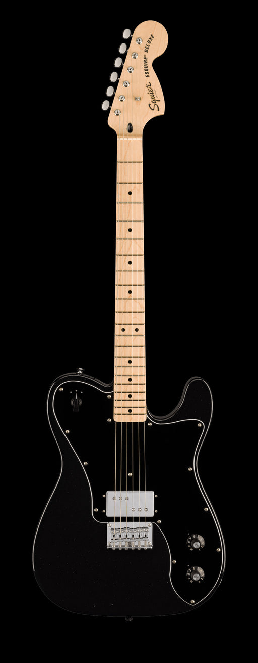 Squier Paranormal Esquire Deluxe Maple Fingerboard Black Pickguard Metallic Black