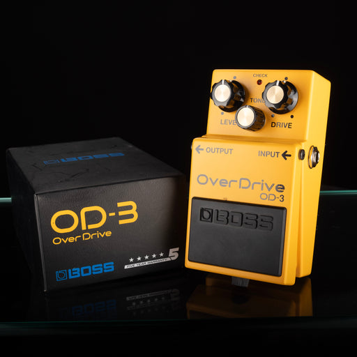 Used Boss OD-3 Overdrive Pedal With Box