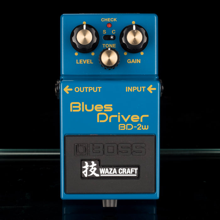 Used Boss BD-2W Waza Craft Blues Overdrive Pedal With Box