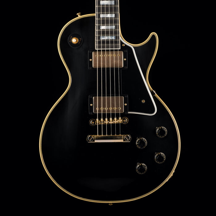 Gibson Custom Shop 1957 Les Paul Custom Reissue 2-Pickup VOS Ebony With Case