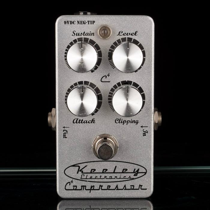 Used Keeley 4-Knob Compressor With Box