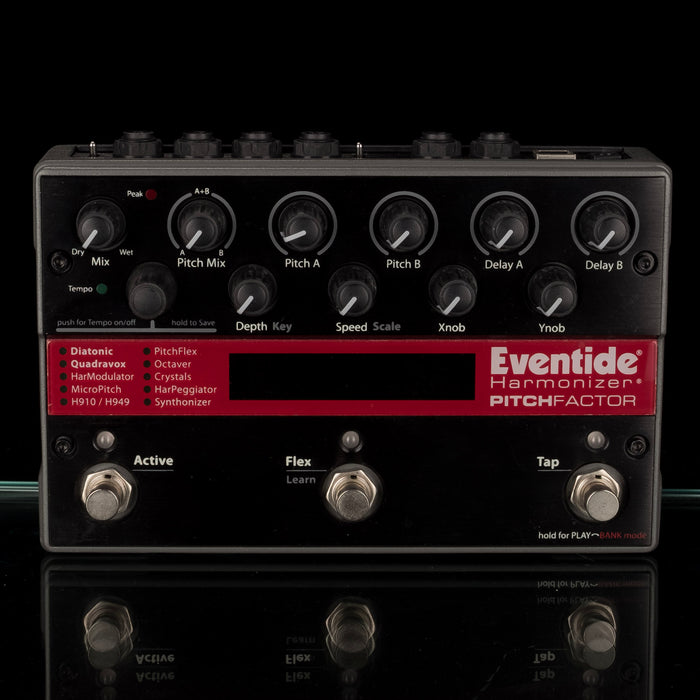 Used Eventide PitchFactor Harmonizer Pedal with Power SupplyUsed Eventide PitchFactor Harmonizer Pedal with Power Supply