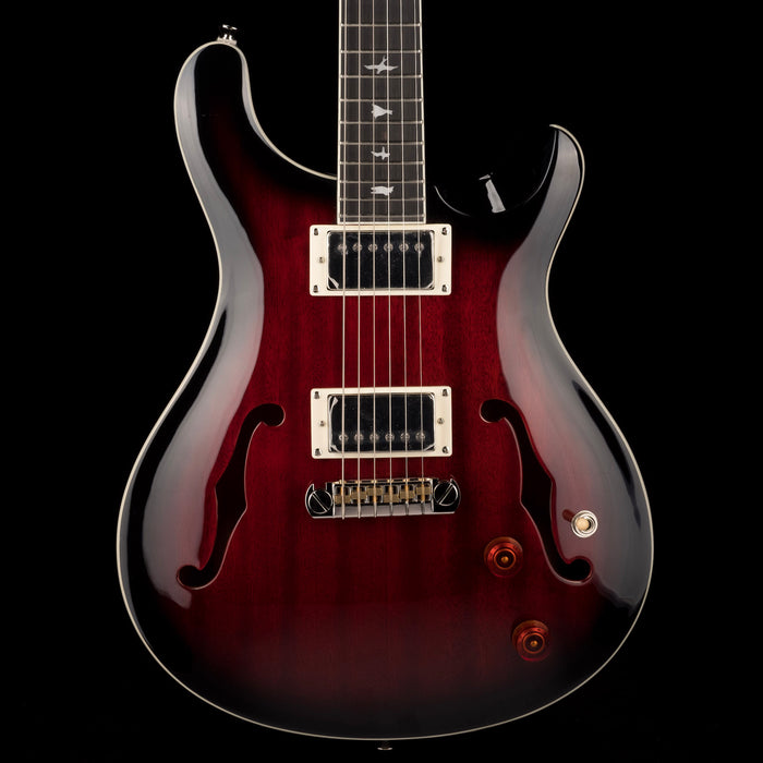 Pre Owned PRS SE Hollowbody Standard Fire Red Burst with HSC