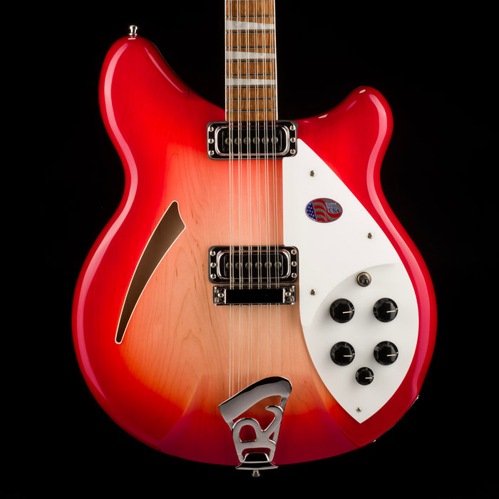 Rickenbacker 360/12 Fireglo Semi Hollow 12-String Electric Guitar with Case