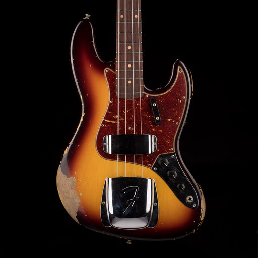 Fender Custom Shop 1961 Jazz Bass Heavy Relic 3-Tone Sunburst With Case