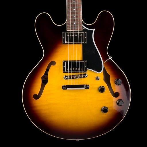 Heritage H-535 Semi-Hollow Original Sunburst Electric Guitar with Case