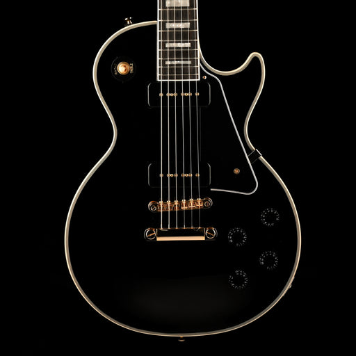 Used Epiphone Limited Edition Les Paul Custom P90 Ebony with OHSC