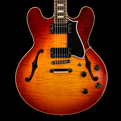 Heritage Custom Core Collection H-535 Dark Cherry Sunburst with Case - Serial # HC1241232