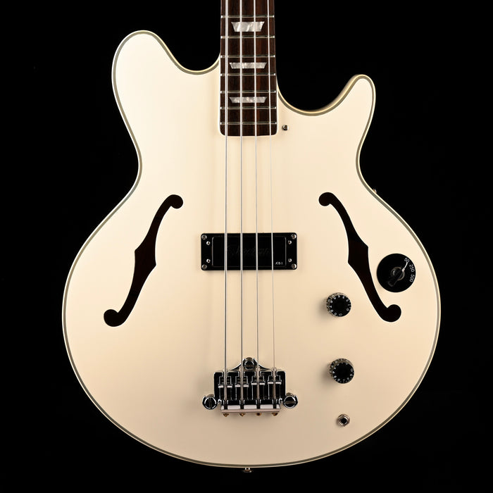 Used Epiphone Limited Edition Jack Casady Semi-Hollow Bass Alpine White with OHSC