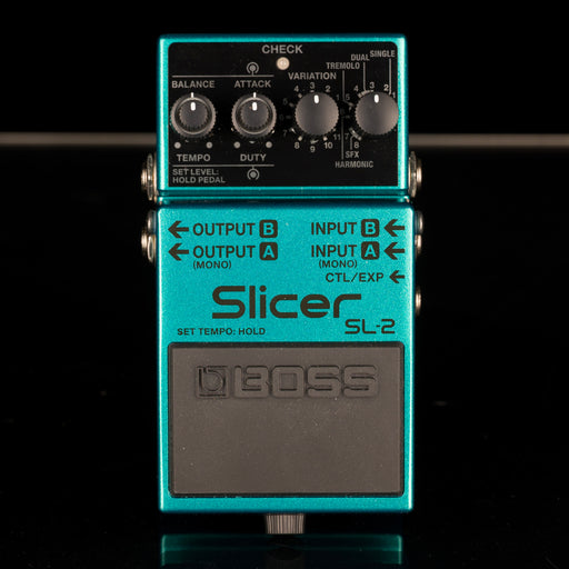 Used Boss SL-2 Slicer Audio Pattern Processor Pedal with Box