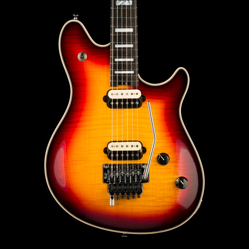 EVH Wolfgang USA 5A Flame Top 3-Tone Burst with Case