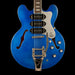 Used Epiphone Limited Edition Riviera Custom P93 Royale Chicago Blue Pearl with Gig Bag