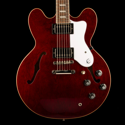 Used Epiphone Noel Gallagher Riviera Dark Wine Red Electric Guitar