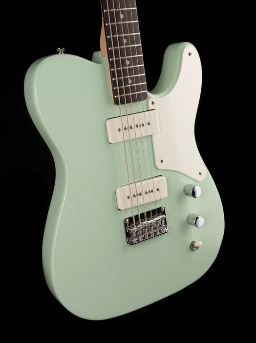 Used Squier Paranormal Baritone Cabronita Telecaster Surf Green