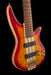 Used Jackson Pro Series Spectra Bass SBP V Transparent Cherry Burst