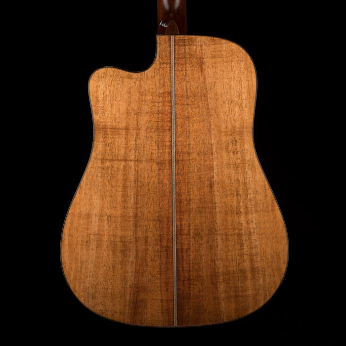 Martin Custom Shop D-28 Flamed Koa Acoustic Electric Guitar with Case