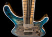 Mayones Regius 7 String Baritone Master Grade Eye Poplar Jeans Black 2Tone Blue Burst Gloss