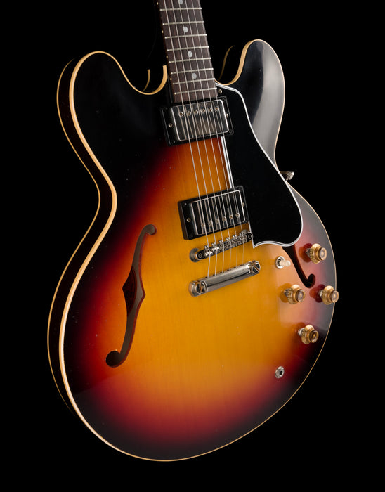 Gibson Custom Limited Edition 1958 ES-335 Murphy Lab Light Aged Tri-burst With Case