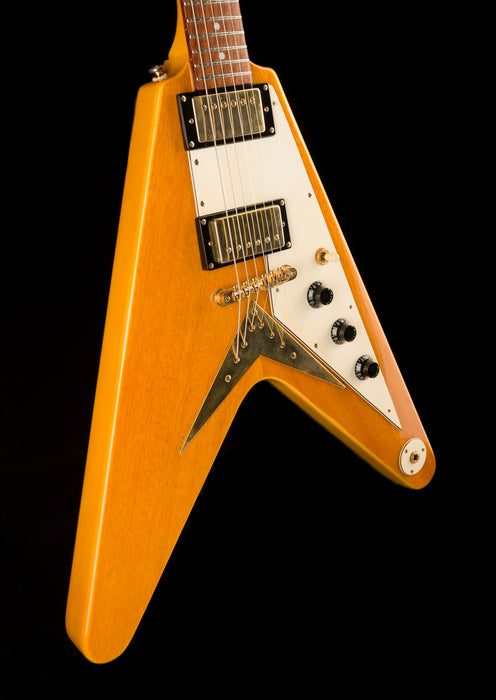 Used Epiphone 1958 Korina Flying V Aged Natural with Gig Bag