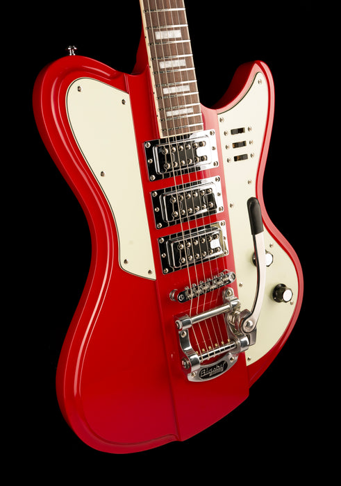 Used Schecter Diamond Series Ultra III Vintage Red with OHSC