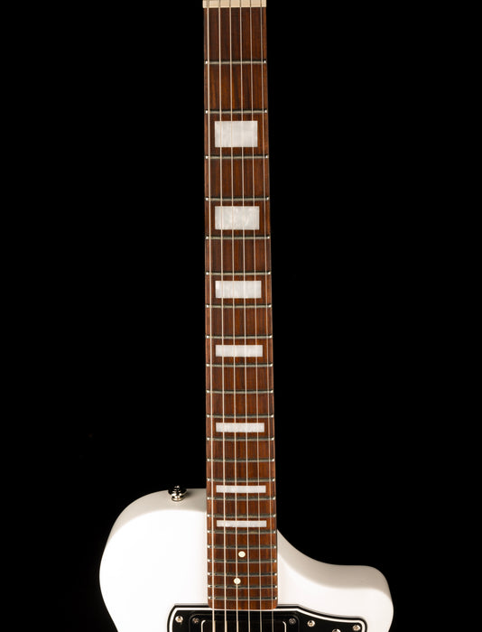 Pre Owned Supro 1224DBHT Limited Edition David Bowie 1961 Dual Tone Hardtail White With Gig Bag