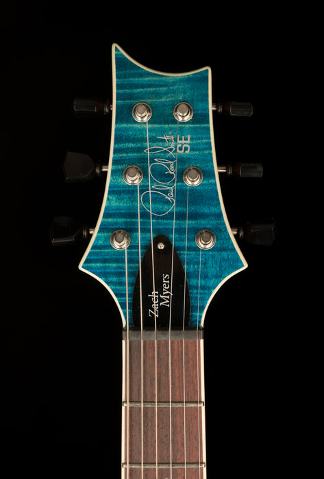 Used PRS SE Zach Myers Signature Myers Blue with Gig Bag