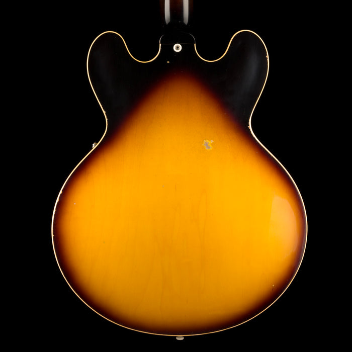 Gibson Custom Limited Edition 1958 ES-335 Murphy Lab Heavy Aged Faded Tobacco Burst With Case