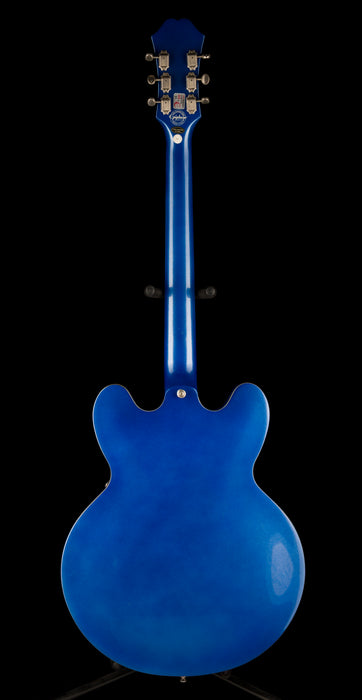 Used Epiphone Limited Edition Riviera Custom P93 Royale Chicago Blue Pearl with Gig Bag