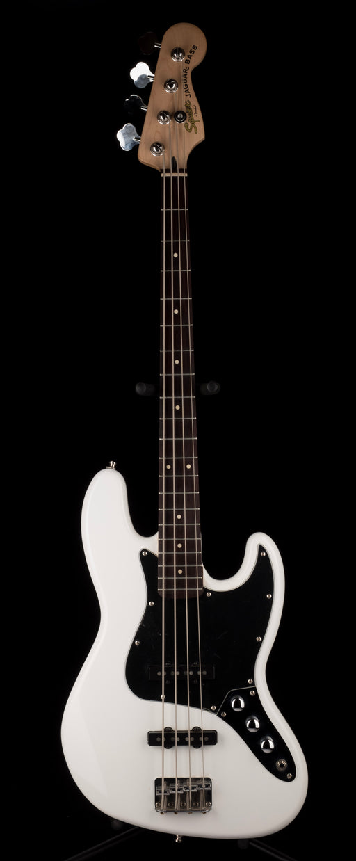 Used Squier Vintage Modified Jazz Bass with Jaguar Bass Neck Olympic White