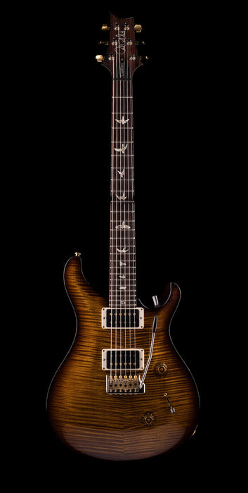 Pre Owned PRS Custom 24 10-Top Black Gold Burst With OHSC