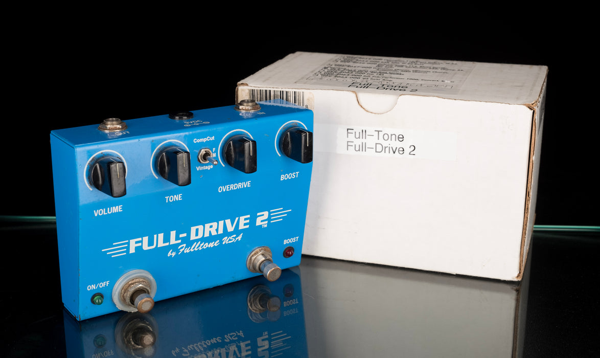 Used Fulltone Full-Drive 2 Overdrive Distortion Pedal With Box