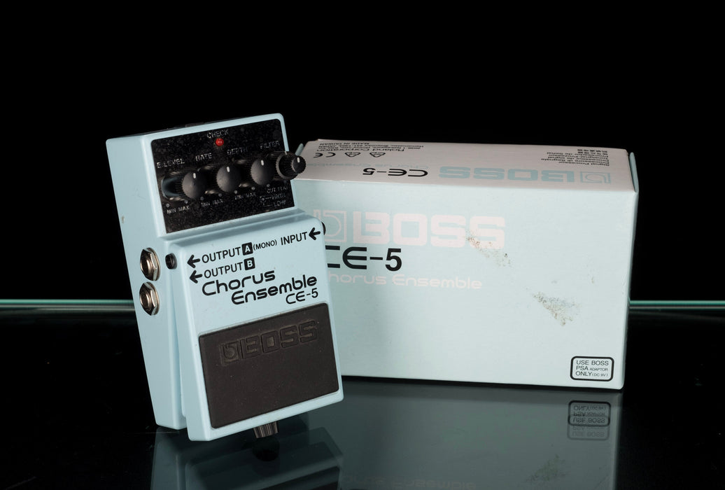 Used Boss CE-5 Chorus Pedal With Box