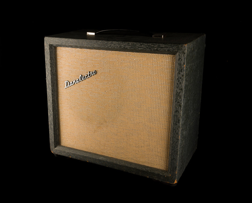 Vintage Danelectro DM 25 Guitar Amp Head With Matching Cabinet