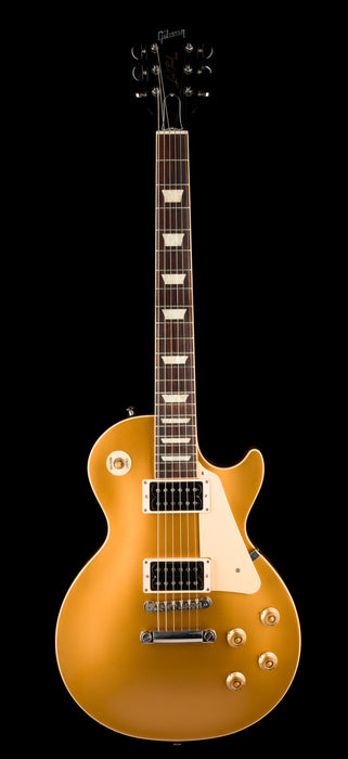 Pre Owned 2021 Gibson Les Paul Standard Gold Top With OHSC