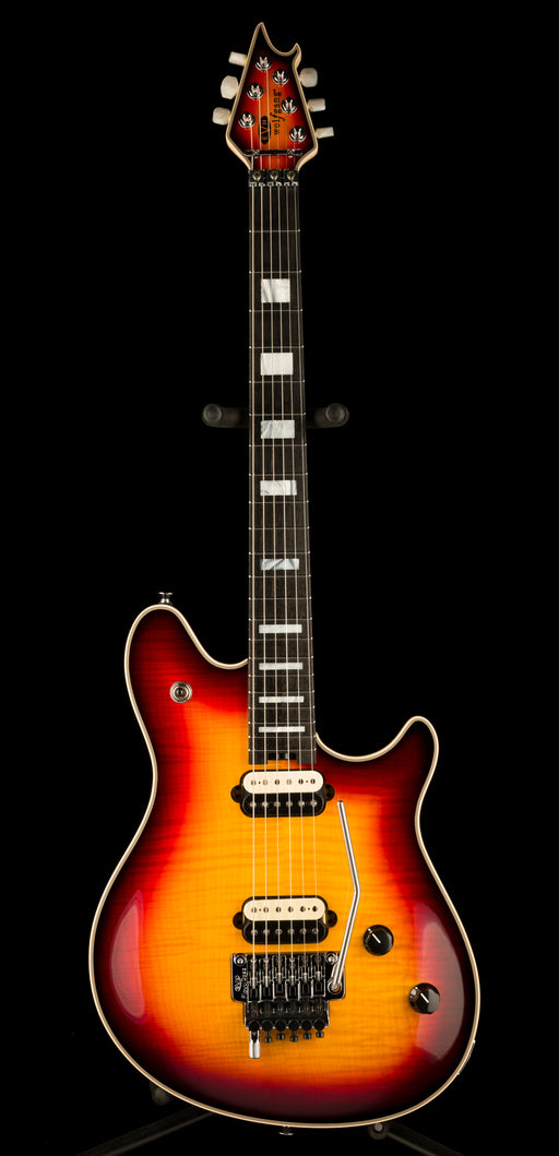 EVH Wolfgang USA 5A Flame Top 3-Tone Burst with Case