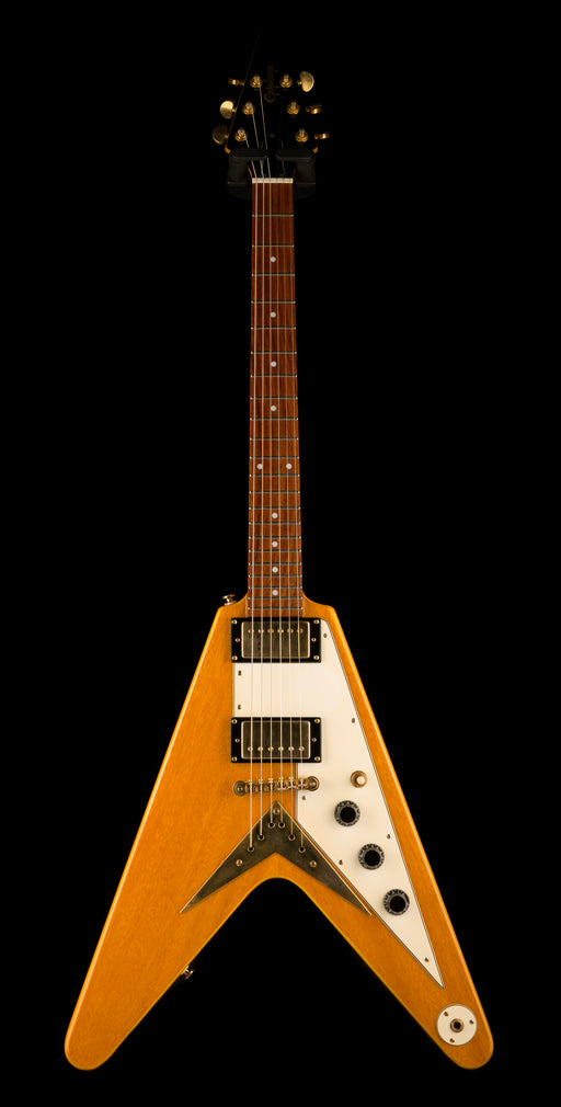 Used Epiphone 1958 Korina Flying V Aged Natural with Gig Bag