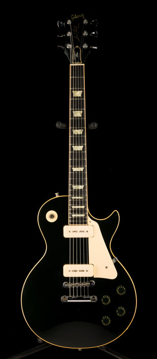 Pre Owned 1976 Gibson Les Paul Pro Deluxe Black With OHSC