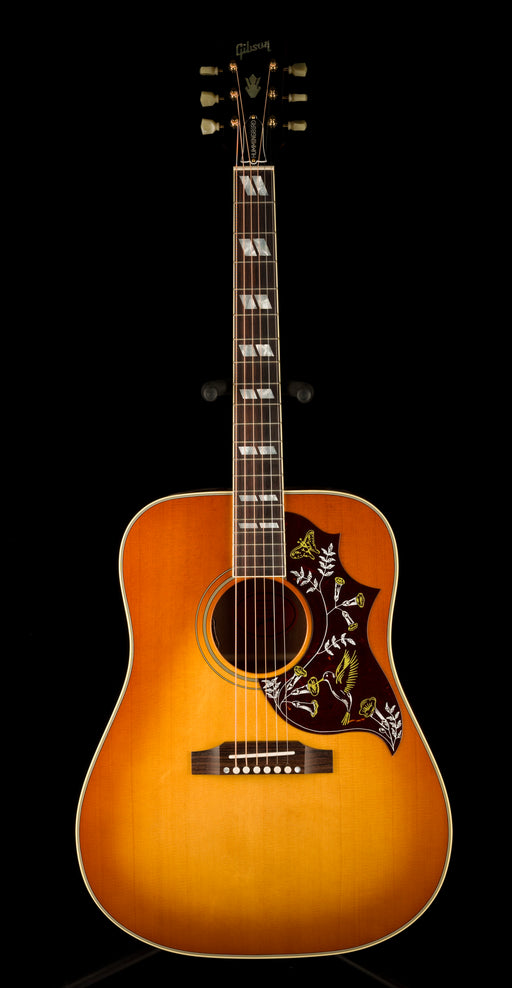 Pre Owned 2024 Gibson Hummingbird Original Heritage Cherry Sunburst Acoustic Electric Guitar With OHSC