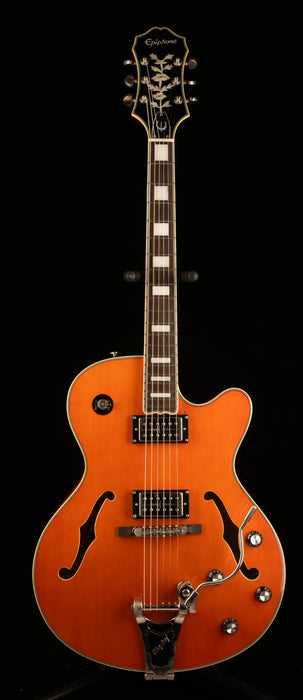 Used Epiphone Emperor Swingster Orange with Case