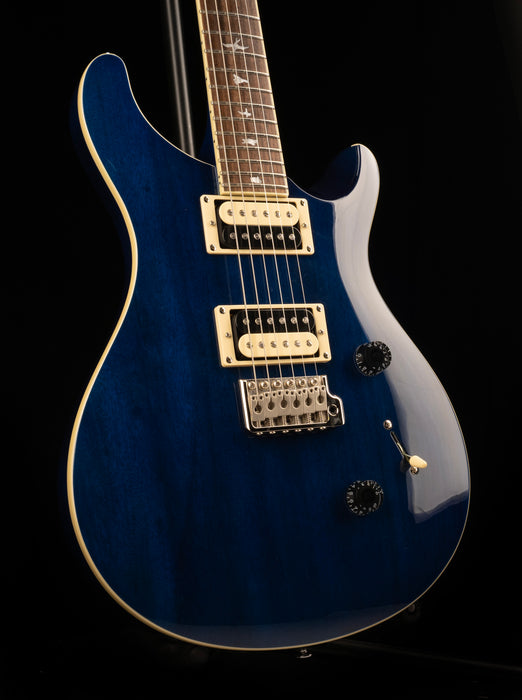 Used PRS SE Standard 24 Translucent Blue with Gig Bag