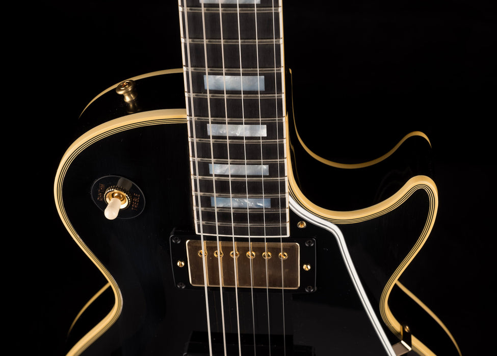 Gibson Custom Shop 1957 Les Paul Custom Reissue 2-Pickup VOS Ebony With Case