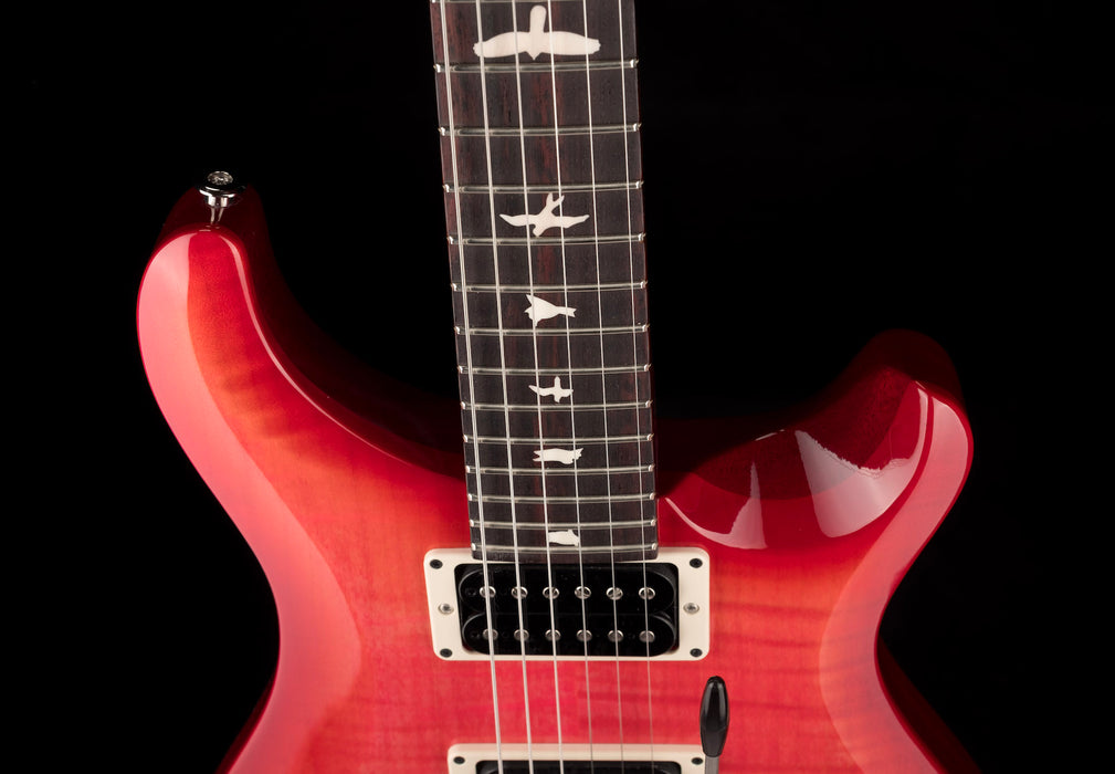 PRS S2 Custom 24 Pattern Thin Neck Bonni Pink Cherry Burst with Gig Bag