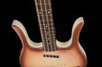 Used Danelectro Longhorn Short-Scale Electric Bass Copper Burst with Gig Bag