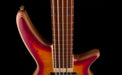 Used Jackson Pro Series Spectra Bass SBP V Transparent Cherry Burst