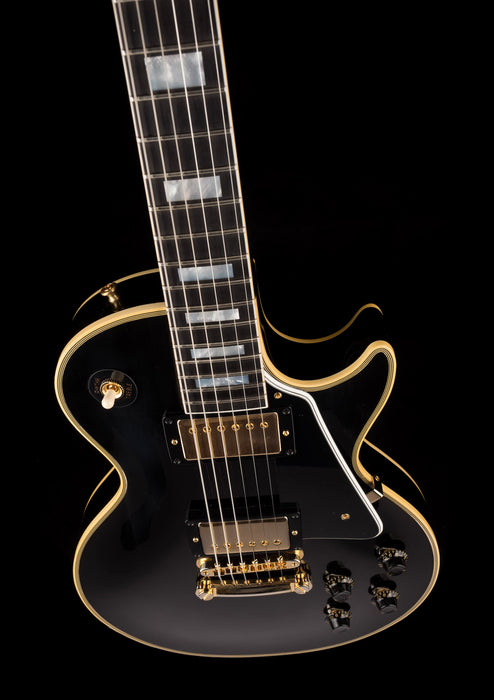 Gibson Custom Shop 1957 Les Paul Custom Reissue 2-Pickup VOS Ebony With Case