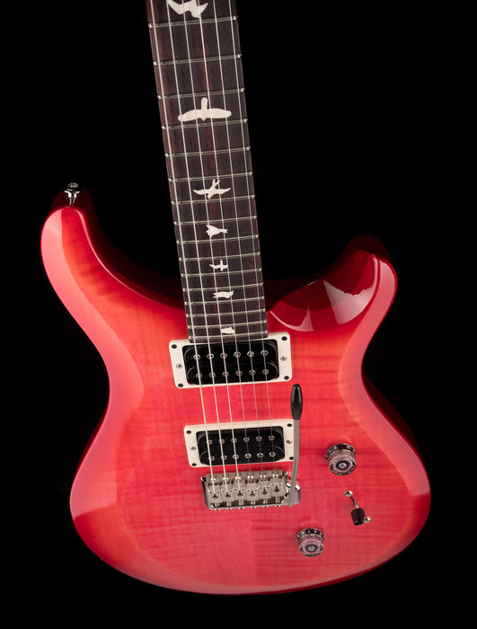 PRS S2 Custom 24 Pattern Thin Neck Bonni Pink Cherry Burst with Gig Bag