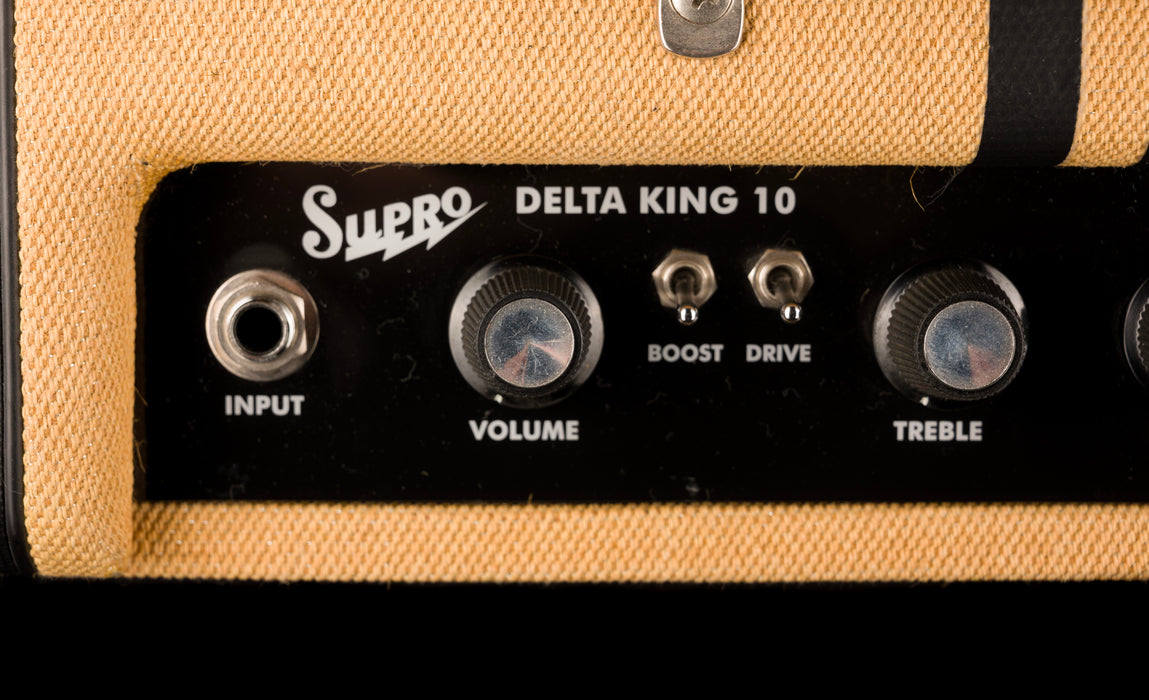 Pre Owned Supro Delta King 10 5-Watt 1x10" Tweed & Black Guitar Amp Combo